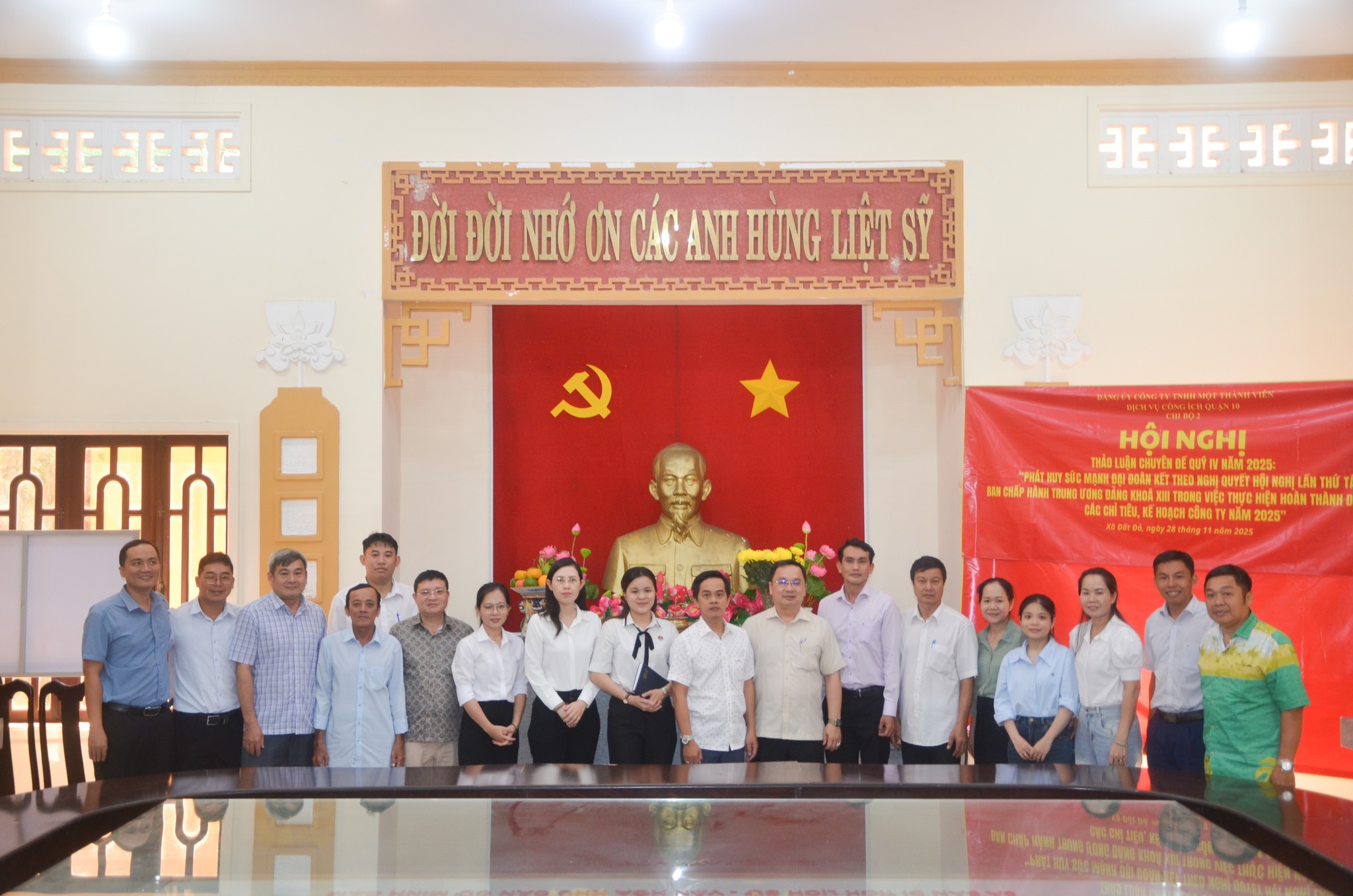 CHI BỘ 2 - HỘI NGHỊ CHUYÊN ĐỀ QUÝ IV NĂM 2025.