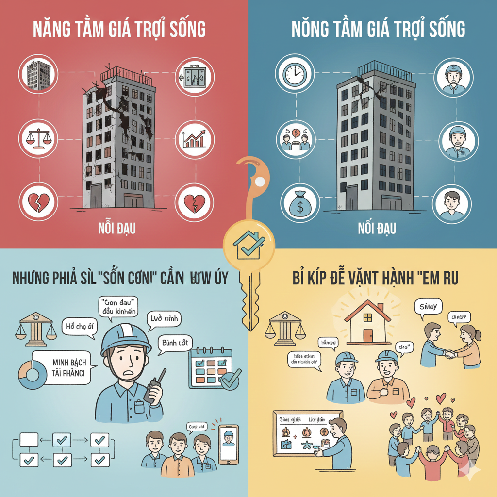 QUẢN LÝ VẬN HÀNH CHUNG CƯ – CHÌA KHÓA NÂNG TẦM GIÁ TRỊ SỐNG